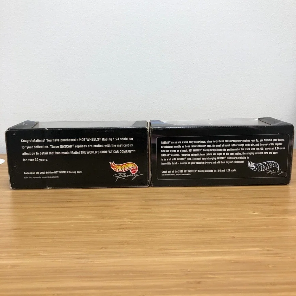 Hot Wheels Racing Diecast 1:24 Adults Blue NASCAR STP 43 44 Pontiac 2 Pack